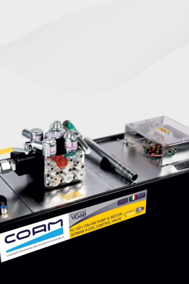 COAM hydraulic power unit with Italian pump and motor